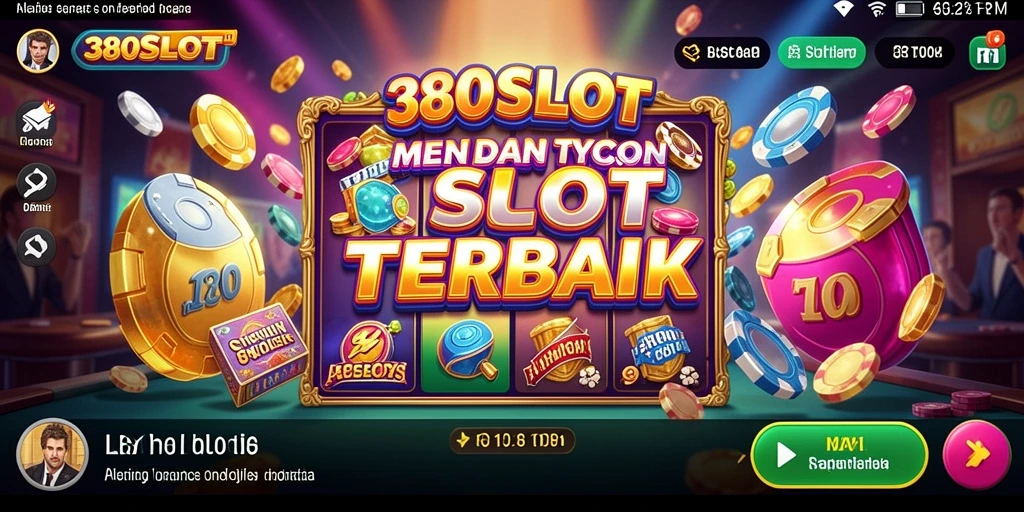 Tampilan menarik kasino dalam game 380SLOT.