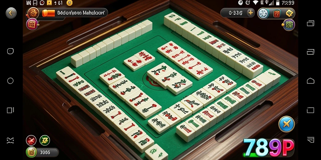 Screenshot gameplay 789RP menunjukkan pengalaman seru bermain Mahjong.