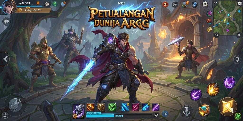 Tampilan gameplay <strong>INS55</strong> yang menegangkan dan mendebarkan dalam dunia ARPG.