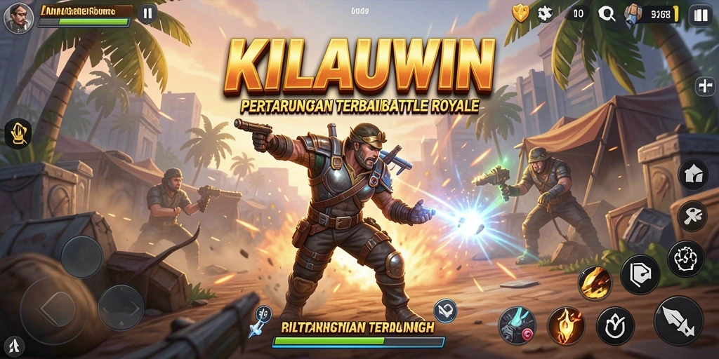 Screenshot gameplay KILAUWIN yang menampilkan aksi mendebarkan.