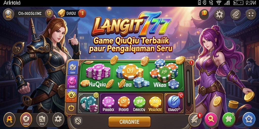 Screenshot gameplay LANGIT777 saat bermain QiuQiu yang mendebarkan.