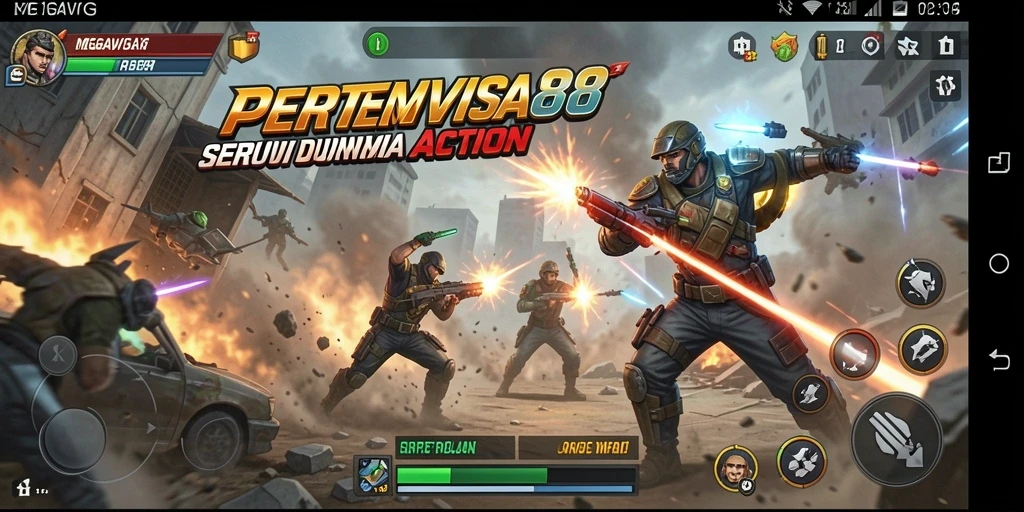 Tampilan gameplay seru dari MEGAVISA88 dengan aksi yang mendebarkan.