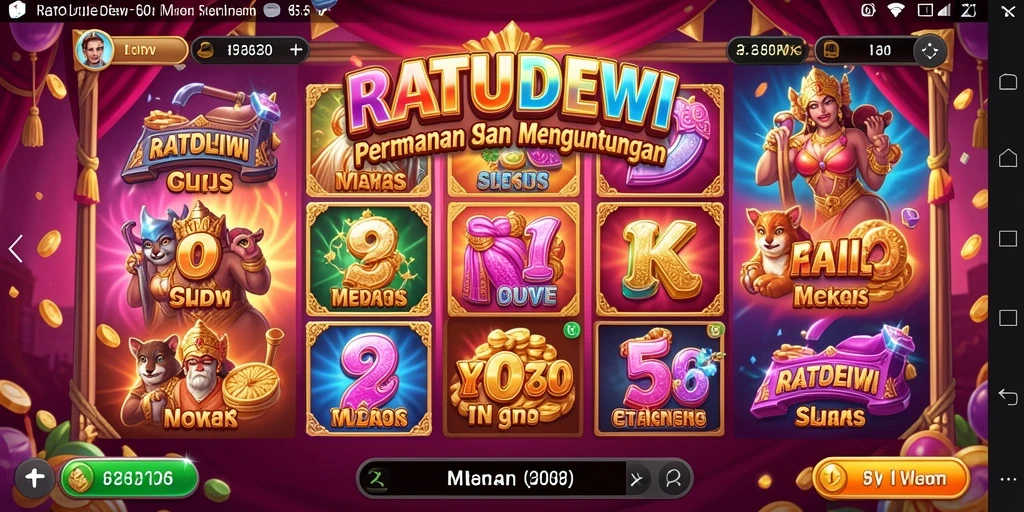 Screenshot gameplay menarik dari RATUDEWI yang penuh aksi.