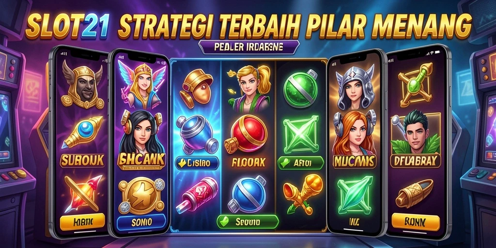 Screenshot SLOT21 menampilkan gameplay yang penuh strategi dan aksi.