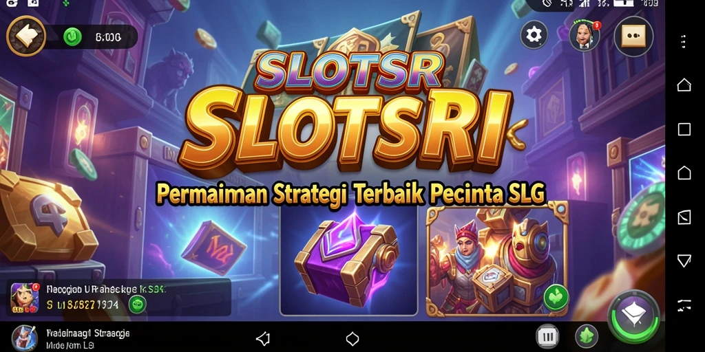 Tampilan gameplay menarik dari SLOTSRI dengan elemen SLG strategis.