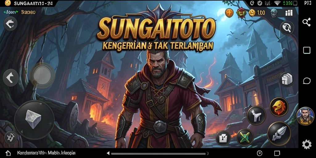 Tampilan gameplay SUNGAITOTO dengan suasana mencekam yang sangat nyata.