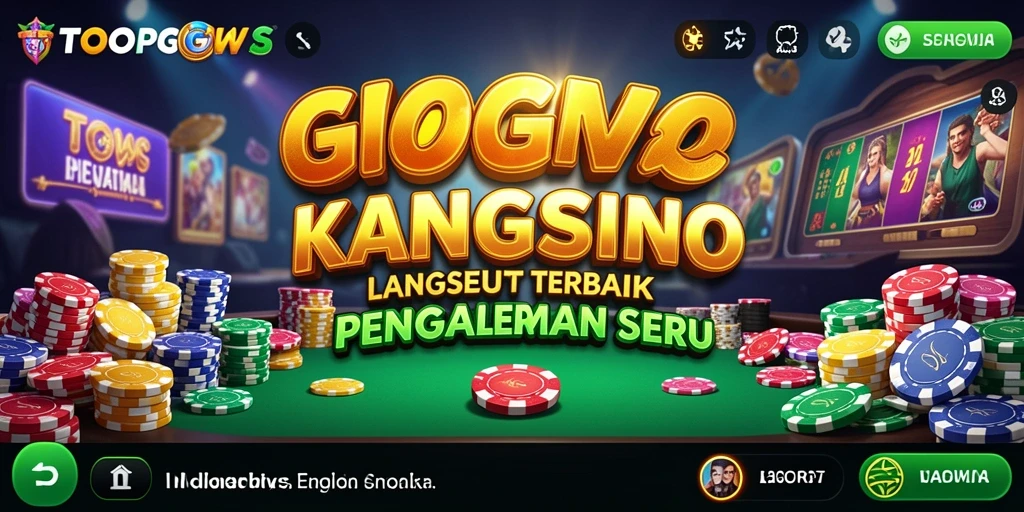 Tampilan gameplay Live Casino yang menakjubkan di TOOPGWS.