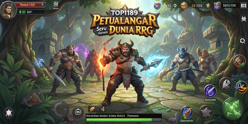 Screenshot gameplay TOPI189 menampilkan aksi seru di dunia RPG.
